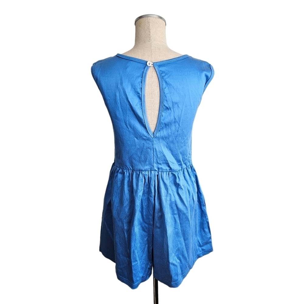 Smash + Tess The Universal Shorty Shorts Romper Blue Size XS NEW - Picture 8 of 16